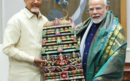 PM मोदी और अमित शाह से मिले आंध्र प्रदेश के CM चंद्रबाबू नायडू, राज्य से जुड़े प्रमुख मुद्दों पर की चर्चा