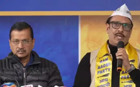 खेल-फिटनेस से जुड़े इंफ्लुएंसर रोहित दलाल AAP में हुए शामिल, केजरीवाल रहे मौजूद