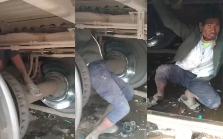 290 किमी का सफर, ट्रेन के नीचे लटककर पहुंचा जबलपुर, जानें पूरा मामला