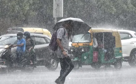 बारिश से तापमान में आई गिरावट, जानिए कब तक ऐसा रहेगा मौसम ?