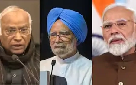 'मनमोहन सिंह की समाधि के लिए दें जगह', कांग्रेस अध्यक्ष खरगे ने की PM मोदी से अपील