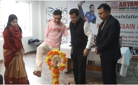 पैरा क्रिकेटर आमिर हुसैन लोन जम्मू-कश्मीर में खोलेंगे क्रिकेट एकेडमी