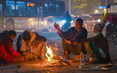 दिल्ली में सोमवार (30 दिसंबर) को मौसम का अपडेट: धुंध और कोहरे की संभावना, येलो अलर्ट जारी