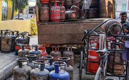 2025 की शुरुआत में गैस सिलेंडर की कीमतों में बदलाव, क्या हुआ सस्ता ?
