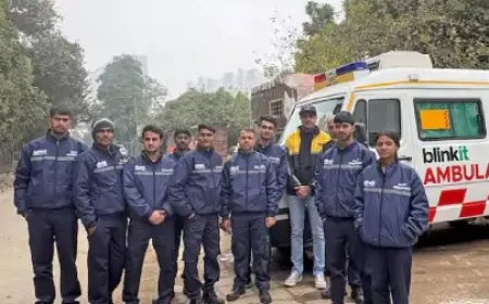 Blinkit ने लॉन्च की 10 मिनट में एंबुलेंस सेवा, जानें कैसे मिलेगी मदद !