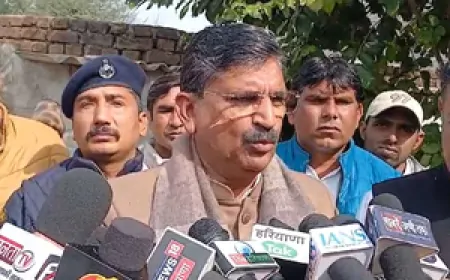 छात्रा आत्महत्या मामला: मंत्री कृष्ण बेदी की पीड़ित परिवार से मुलाकात, एसएचओ लाइन हाजिर