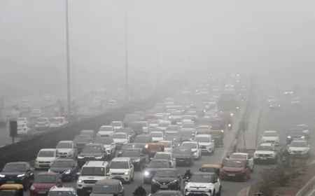 दिल्ली में ठंड और घने कोहरे का प्रकोप: 4 जनवरी 2025 का मौसम अपडेट