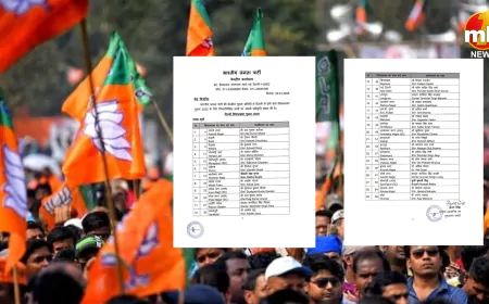 दिल्ली विधानसभा चुनाव 2025: भाजपा की पहली सूची जारी, 29 उम्मीदवारों का एलान