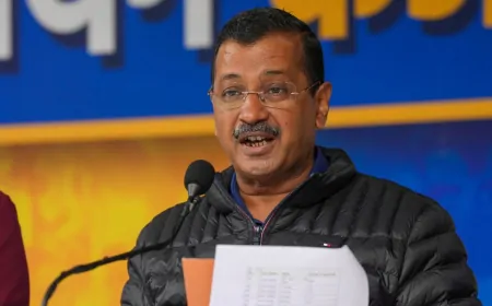 दिल्ली चुनाव से अरविंद केजरीवाल की बड़ी घोषणा: गलत पानी के बिल होंगे माफ