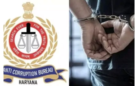 रिश्वतखोरी का पर्दाफाश: गुरुग्राम में सांख्यिकी अधिकारी गिरफ्तार, 14 दिन की न्यायिक हिरासत