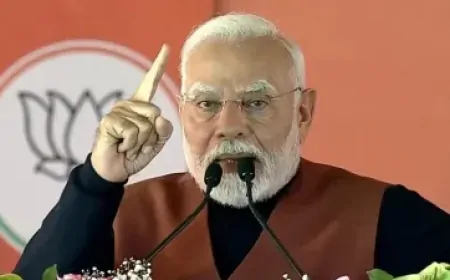 दिल्ली के जापानी पार्क में पीएम मोदी का संबोधन, विकसित भारत की राजधानी बनाने का आह्वान