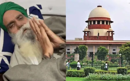 जगजीत डल्लेवाल के आमरण अनशन का 42वां दिन, शंभू बॉर्डर खोलने को लेकर SC में होगी सुनवाई