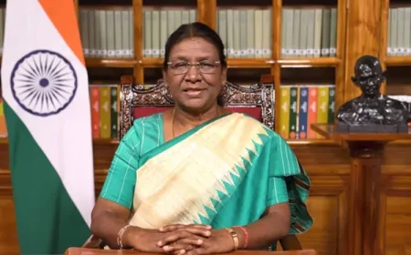 राष्ट्रपति द्रौपदी मुर्मू ने देशवाशियों को श्री गुरु गोबिंद सिंह जी के प्रकाश पर्व की दी शुभकामनाएं