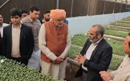 कृषि मंत्री श्याम सिंह राणा का संदेश: बंपर उत्पादन के लिए अपनाएं आधुनिक तकनीक और जैविक खेती!