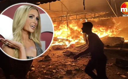 लॉस एंजिलिस के जंगलों में लगी आग हॉलीवुड तक पहुंची, पेरिस हिल्टन समेत कई स्टार्स के बंगले खाक