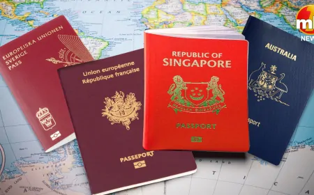 दुनिया के सबसे शक्तिशाली पासपोर्ट की रैंकिंग में सिंगापुर नंबर 1, जानिए भारत का क्या है हाल ?