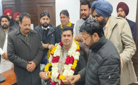 विनीत धीर को जालंधर नगर निगम का चुना गया नया मेयर