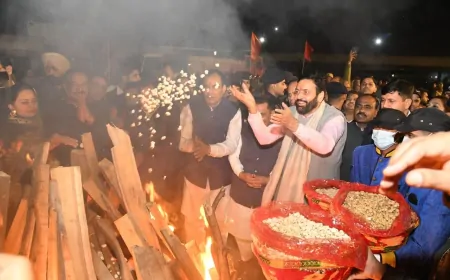 CM नायब सिंह सैनी ने लोहड़ी पर लाडवा को दी 10 करोड़ की सौगात