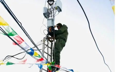 सबसे ऊंचे युद्धक्षेत्र सियाचिन ग्लेशियर पर भी 4G-5G सिम चला सकेंगे भारतीय सैनिक 