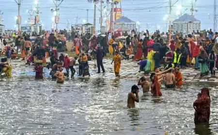 मकर संक्रांति के अवसर पर महाकुंभ 2025 का आज पहला शाही स्नान, जानें शुभ मुहूर्त