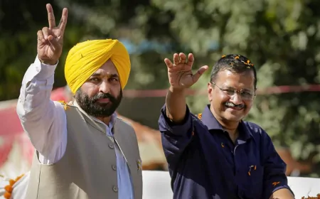 दिल्ली: पंजाब CM भगवंत सिंह मान का चुनावी दौरा, रोड शो और जनसभाओं का करेंगे प्रचार