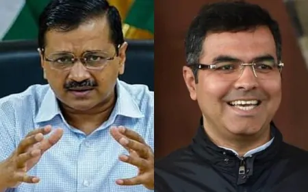 पहले मंदिर फिर पदयात्रा, केजरीवाल भरेंगे नामांकन, प्रवेश वर्मा ने भी भरा नई दिल्ली सीट से पर्चा