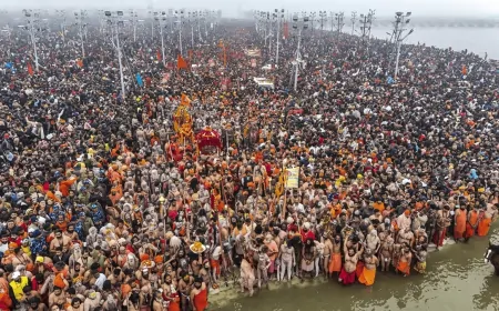 महाकुंभ में 14 जनवरी तक 3.5 करोड़ श्रद्धालुओं ने लगाई आस्था की डुबकी, जाने किस तकनीक से हो रही गिनती