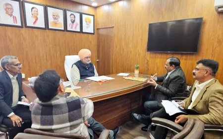 कृषि मंत्री श्याम सिंह राणा का निर्देश: खाली पैक हाउस कम कोल्ड स्टोर का फिर हो संचालन