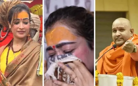 ‘तुम्हारे जैसी लाखों लड़कियां…’, ‘सुंदर साध्वी’ हर्षा रिछारिया शांभवी पीठाधीश्वर का आया रिएक्शन