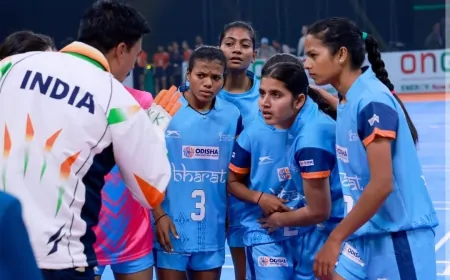 खो-खो विश्वकप 2025 : भारतीय महिला टीम बांग्लादेश को 109-16 से हराकर सेमीफाइनल में पहुंची