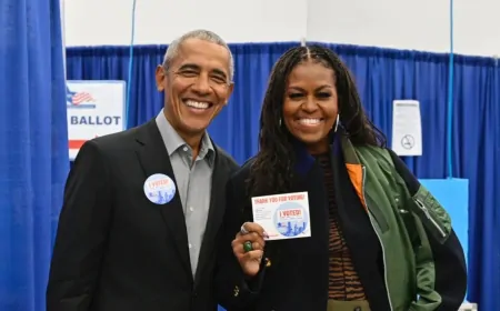 पत्नी मिशेल के जन्मदिन पर ओबामा ने तोड़ी चुप्पी, अफवाहों पर लगाया विराम