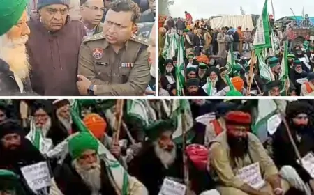 किसान आंदोलन में आया नया मोड़, डल्लेवाल के समर्थन में आमरण अनशन पर बैठे 10 और किसान