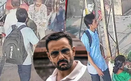 सैफ अली खान हमले मामले में एक संदिग्ध गिरफ्तार, पुलिस पूछताछ में लगी