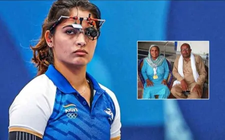 मनु भाकर के मामा और नानी की मौत, सड़क दुर्घटना में गई जान