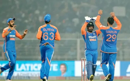 IND vs ENG: अभिषेक शर्मा के तूफान में उड़ा इंग्लैंड, टीम इंडिया ने 7 विकेट से जीत की दर्ज