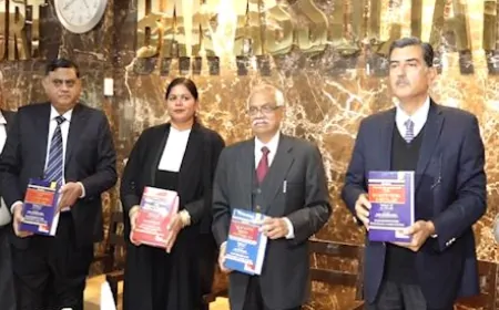 पंजाब एंड हरियाणा हाईकोर्ट के चीफ जस्टिस शील नागू ने  पूर्व IAS डॉ. के.के. खंडेलवाल की तीन नए आपराधिक कानूनों पर आधारित पुस्तकों का किया विमोचन