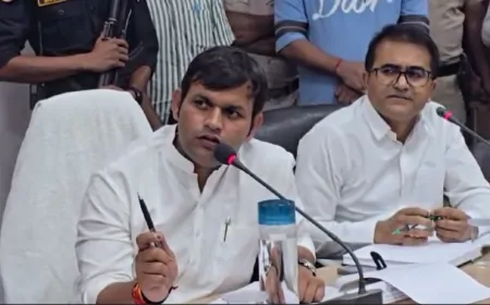 खेल मंत्री ने नगर परिषद अधिकारियों को दिए निर्देश, बोले-प्रदेश का हो रहा चहुंमुखी विकास 