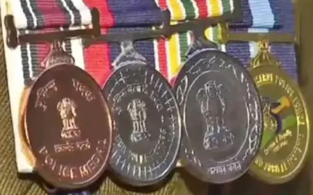 हरियाणा पुलिस के अधिकारी राष्ट्रपति पुलिस पदक से होंगे सम्मानित