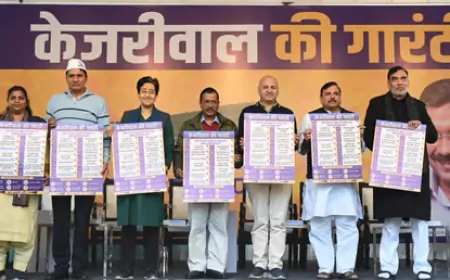 AAP Manifesto: AAP ने जारी किया घोषणा पत्र, जानें केजरीवाल के पिटारे में दिल्ली के लिए क्या ?