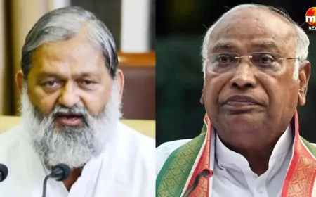 खड़गे के बयान पर अनिल विज का पलटवार, हिंदू समाज से कान पकड़ माफी की मांग