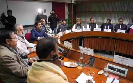 कल से शुरू होगा संसद का बजट सत्र, केंद्र ने बुलाई सर्वदलीय बैठक