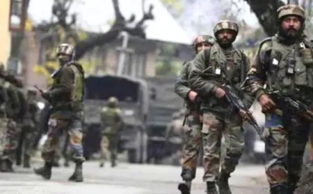 जम्मू-कश्मीर: LoC पर सीमा पार से घुसपैठ नाकाम, सुरक्षाबलों ने आतंकियों को किया ढेर