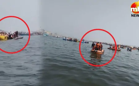 Varanasi: दशाश्वमेध घाट के सामने गंगा में दो नावों की टक्कर, बड़ा हादसा टला
