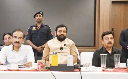 हरियाणा में निवेश बढ़ाने होगा सरल, CM सैनी ने मैन्युफैक्चरिंग सेक्टर से की बैठक