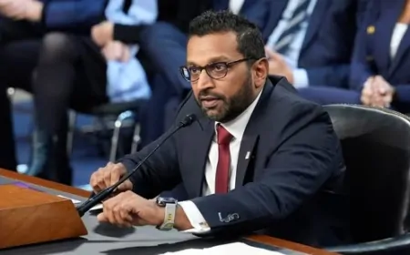 भारतीय मूल के काश पटेल बने अमेरिका के नए FBI चीफ, बोले 'जय श्री कृष्णा'