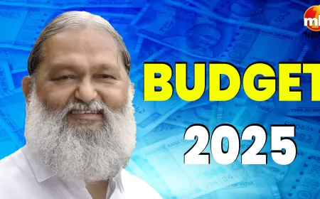 Budget 2025: केंद्र सरकार देश के हर वर्ग और क्षेत्र के विकास के लिए प्रतिबद्ध- अनिल विज