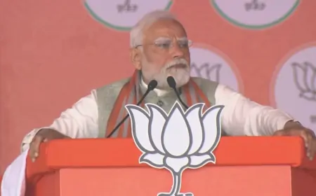 दिल्ली में डबल इंजन सरकार बनानी है - PM मोदी