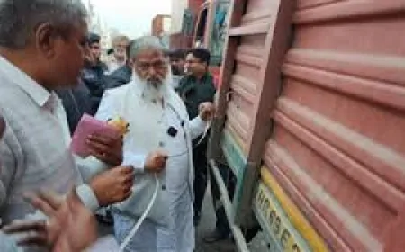 परिवहन मंत्री अनिल विज का छापा: ओवरलोडेड वाहनों की जांच, 12 गाड़ियों के दस्तावेज अधूरे