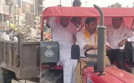 खेल मंत्री गौरव गौतम ने खुद उठाया बीड़ा, पलवल शहर में की स्वच्छता अभियान की शुरुआत