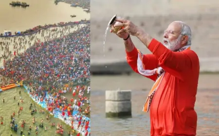 Mahakumbh 2025: PM मोदी ने किया महाकुंभ में अमृत स्नान